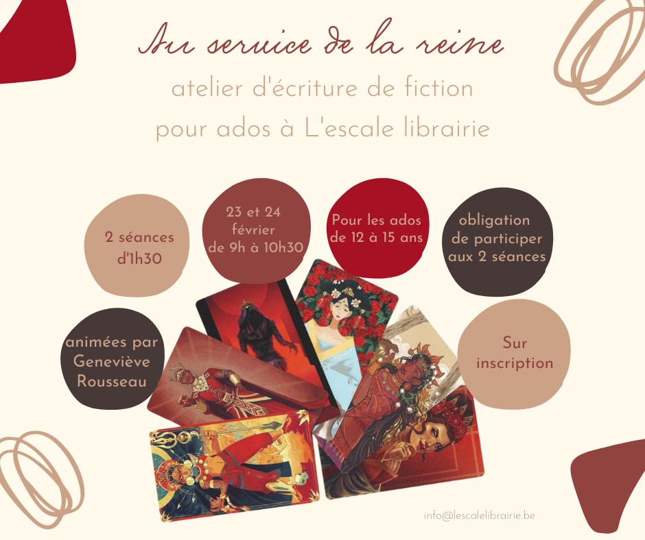 You are currently viewing Atelier d’écriture de fiction pour ados !