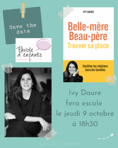 Lire la suite à propos de l’article Rencontre avec Ivy Daure – 09/10/2025 à 18h30
