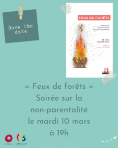 Lire la suite à propos de l’article Rencontre avec Feux de forêts – 10/03/26 à 19h